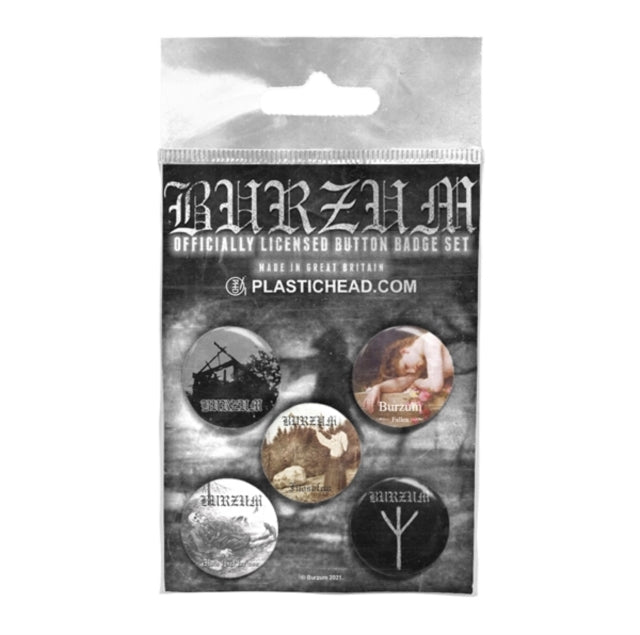 Burzum - Burzum Button Badge Set 1 (Badge Pack)