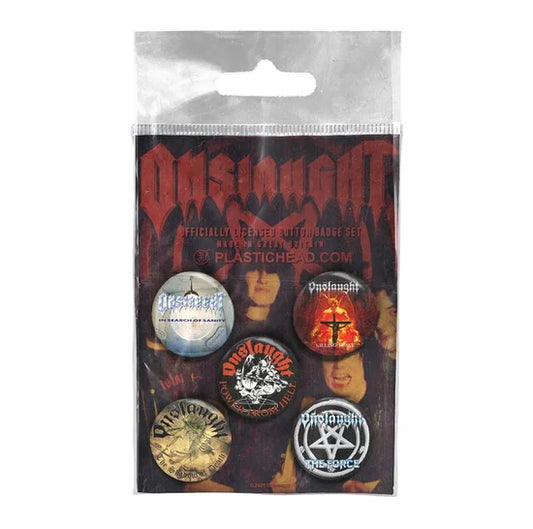 Onslaught - Onslaught Button Badge Set (Badge Pack)