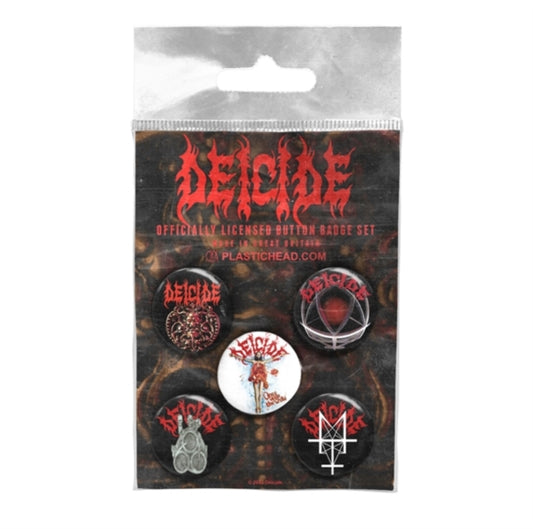 Deicide - Deicide Button Badge Set (Badges)