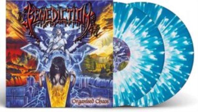 Benediction - Organised Chaos (Light Blue/White Splatter Vinyl) (Vinyl)