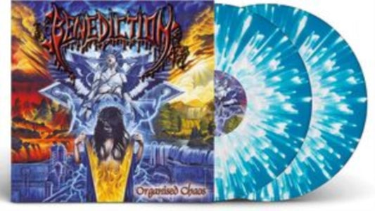 Benediction - Organised Chaos (Light Blue/White Splatter Vinyl) (Vinyl)