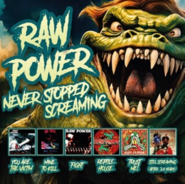 Raw Power - Never Stopped Screaming (CD)