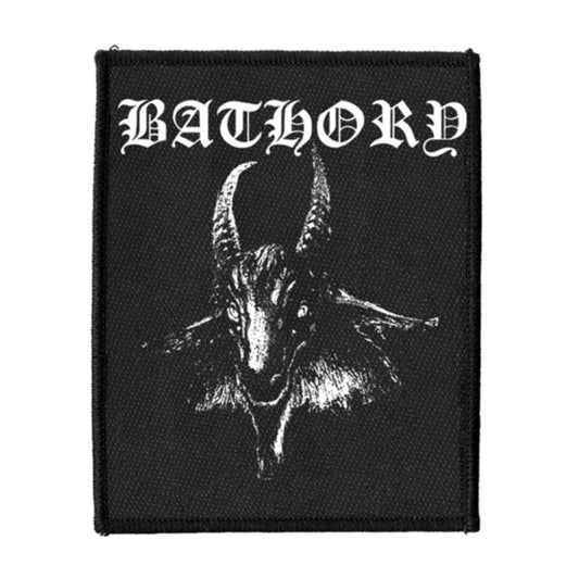 Bathory - Goat (Rectangle) (Woven) (Woven Patch)