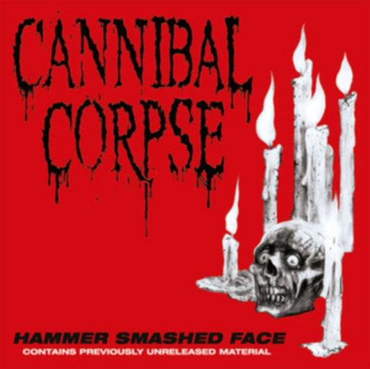 Cannibal Corpse - Hammer Smashed Face (Clear/Red Splatter Vinyl) (Vinyl)