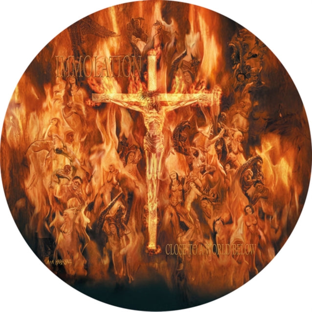 Immolation - Close To A World Below (Picture Disc) (Vinyl Single)