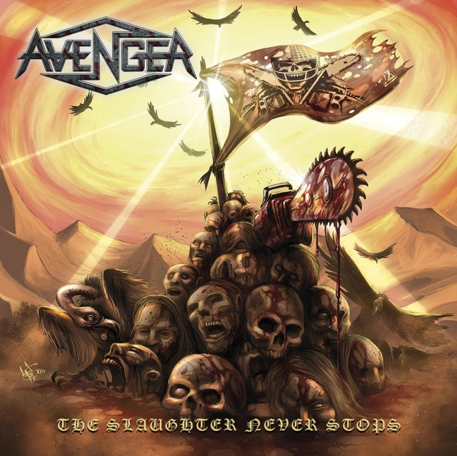 Avenger - The Slaughter Never Stops (CD)