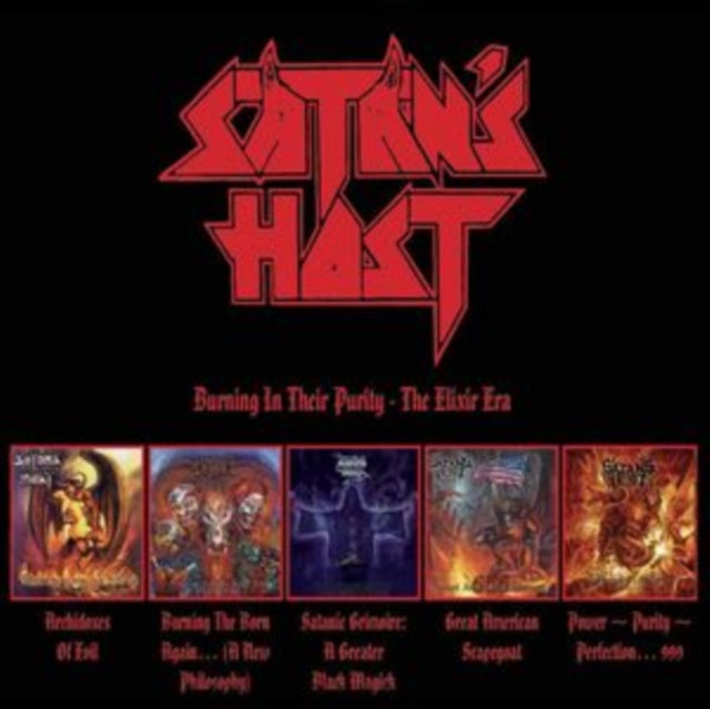 Satans Host - Burning In Their Purity - The Elixir Era (CD)