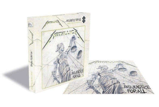 Metallica - Metallica And Justice For All - 500 Piece Jigsaw Puzzle (Jigsaw Puzzle)