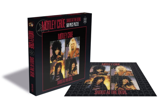 Motley Crue - Motley Crue Shout At The Devil - 500 Piece Jigsaw Puzzle (Jigsaw Puzzle)