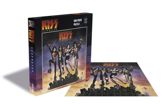 Kiss - Kiss Destroyer - 500 Piece Jigsaw Puzzle (Jigsaw Puzzle)