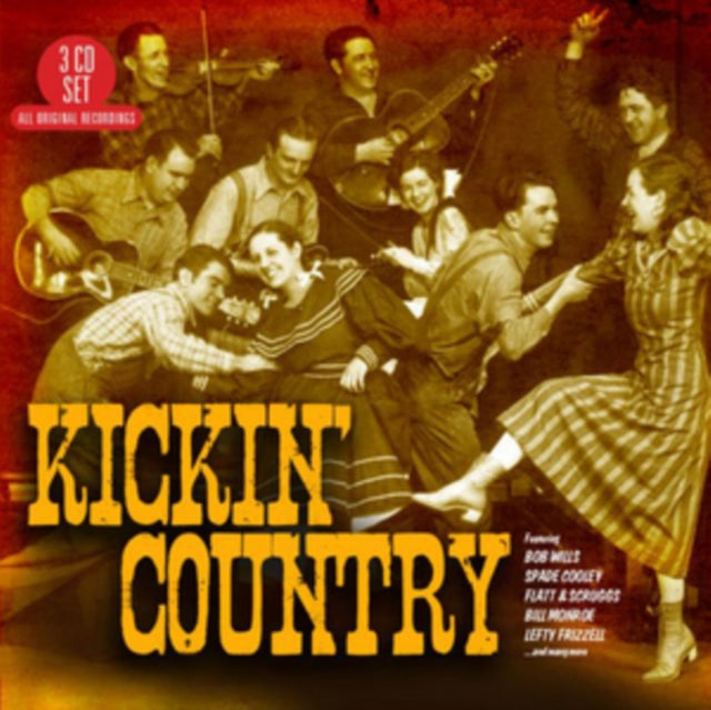 Various Artists - Kickin Country (CD)