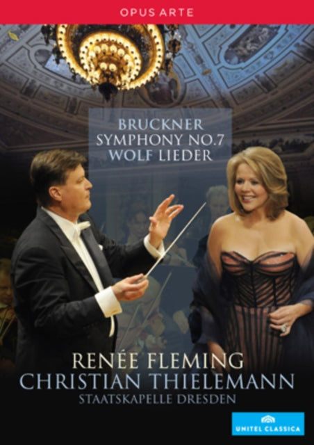 Flemming / Thielemann - Thielemann/Fleming Bruckner Symphony N.7 Wolf Lieder (Dresden) (DVD)