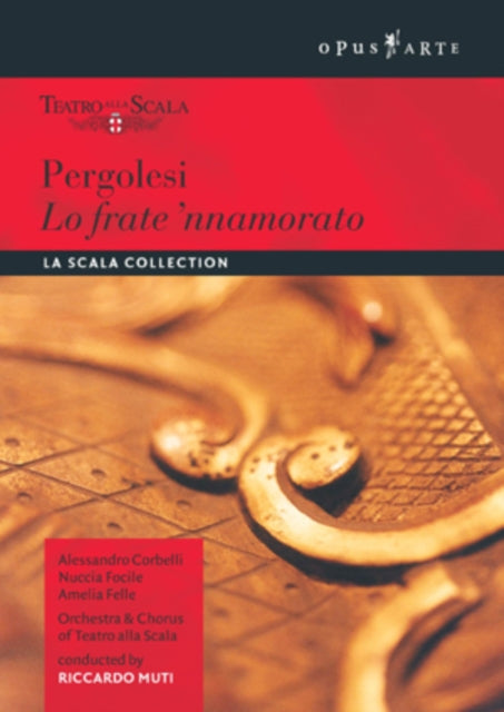 La Scala / Corbelli / Di Nissa - Pergolesi: Lo Frate Nnamorato Riccardo Muti-La Scala (DVD)