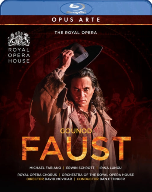 Michael Fabiano / Erwin Schrott / Irina Lungu / Stephane Degout / Varduhi Abrahamyan / Carole Wilson / German E Alcantara / Orchestra & Chorus Of The Royal Opera House / Dan Ettinger - Charles Gounod: Faust (Blu-ray)