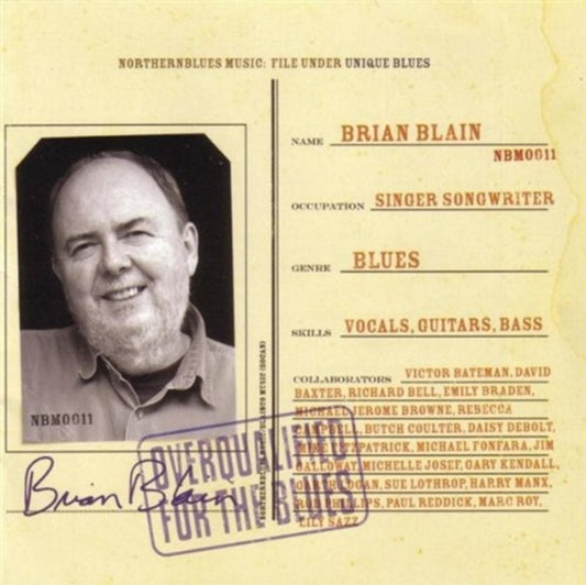 Brian Blain - Overqualified For The Blues (CD)