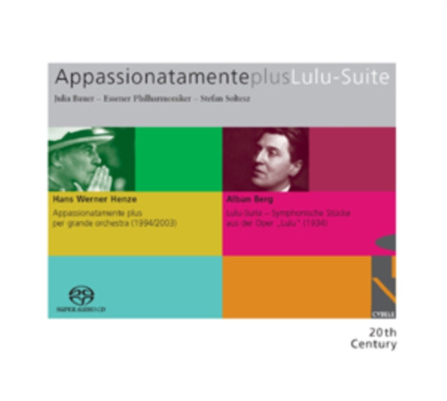 Julia Bauer & Essener Philharmoniker & Stefan Soltesz - Henze Appassionatamente Berg Lulusuite (SACD)