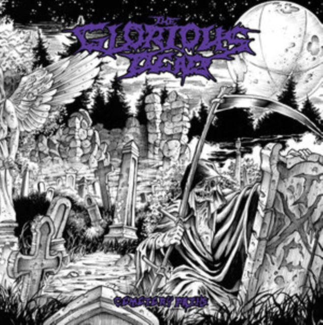 Glorious Dead - Cemetery Paths (Purple/Black/White Splatter Vinyl) (Vinyl)
