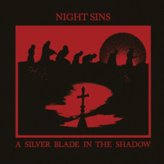 Night Sins - A Silver Blade In The Shadow (Green/Black Swirl Vinyl) (Vinyl)