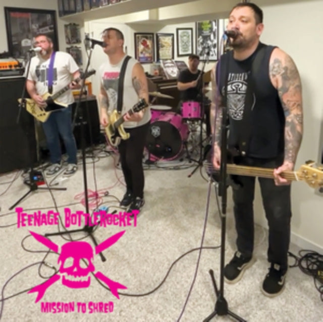 Teenage Bottlerocket - Mission To Shred (Neon Pink Vinyl) (Vinyl)