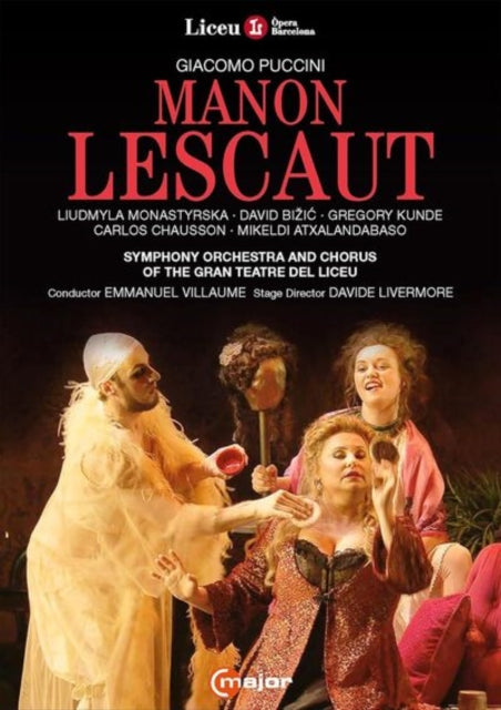 Villaume Emmanuel / Symphony Orchestra And Chorus Of The Gran Tatre De Liceu - Manon: Lescaut (DVD)