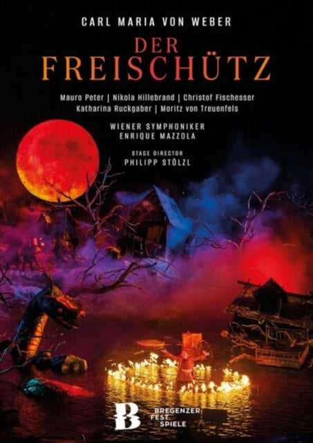 Mauro Peter / Nikola Hillebrand / Christof Fischesser / Katharina Ruckgaber / Moritz Von Treuenfels / Bregenzer Festspielchor / Prague Philharmonic Choir / Wiener Symphoniker / Philipp Stolzl / Enrique Mazzola - Carl Maria Von Weber: Der Freischutz (DVD)