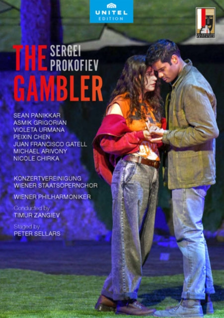 Asmik Grigorian / Sean Panikkar / Violeta Urmana / Peixin Chen / Juan Francisco Gatell / Nicole Chirka / Konzertvereinigung Wiener Staatsopernchor / Wiener Philharmoniker / Peter Sellars / Timur Zangiev - Sergei Prokofiev: The Gambler (DVD)