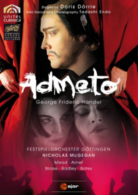 Mcgegan / Mead / Arnet / Berger - Haendel Admeto Nicholas Mcgegan (DVD)