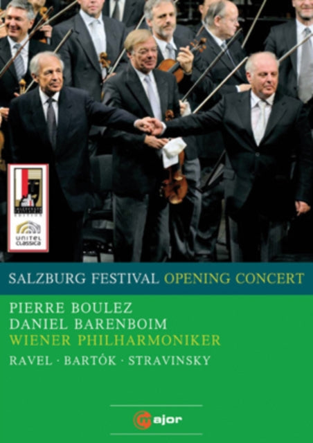 Boulez Pierre / Barenboim Daniel / Wiener Philharmoniker - Salzburg Opening Concert 2008 Boulez (DVD)