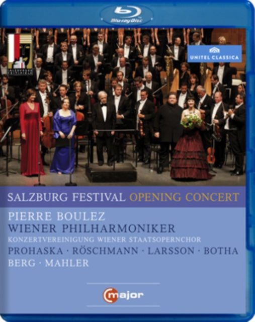 Boulez Pierre / Wiener Philharmoniker - Salzburg Opening Concert 2011 Boulez (Blu-ray)