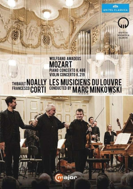 Minkowski Marc / Noally / Corti - Mozart: Piano Concerto K. 488 - Violin Concerto K. 219 (DVD)