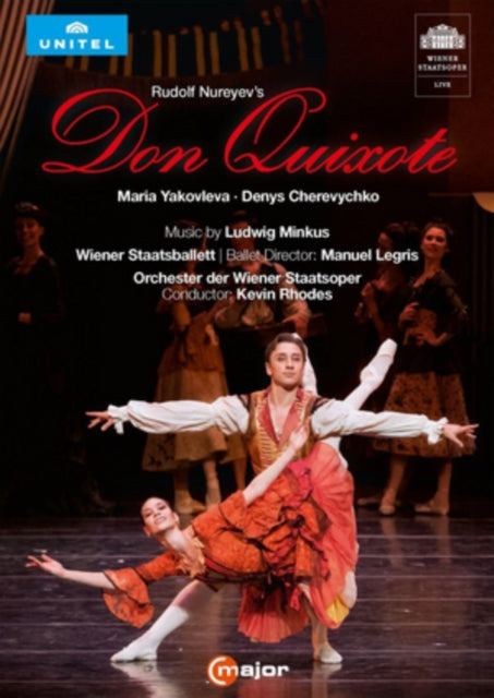Rhodes Kevin / Orchester Der Wiener Staatsoper - Nureyev: Don Quixote (DVD)