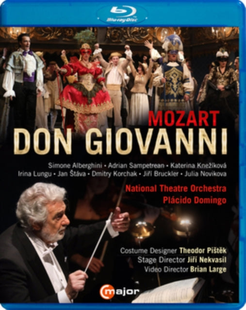 Alberghini / Stava / Domingo / National Theatre Orchestra - Mozart: Don Giovanni (Blu-ray)