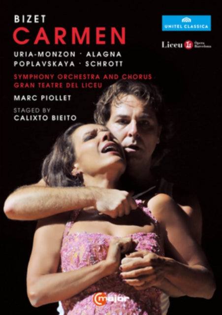 Uria-Monzon / Schrott / Piollet / Teat / Symphony Orchestra And Chorus Gran Teatre De Liceu - Bizet: Carmen (DVD)