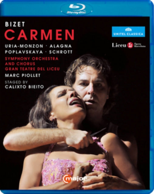 Uria-Monzon / Schrott / Piollet / Teat / Symphony Orchestra And Chorus Gran Teatre De Liceu - Bizet: Carmen (Blu-ray)