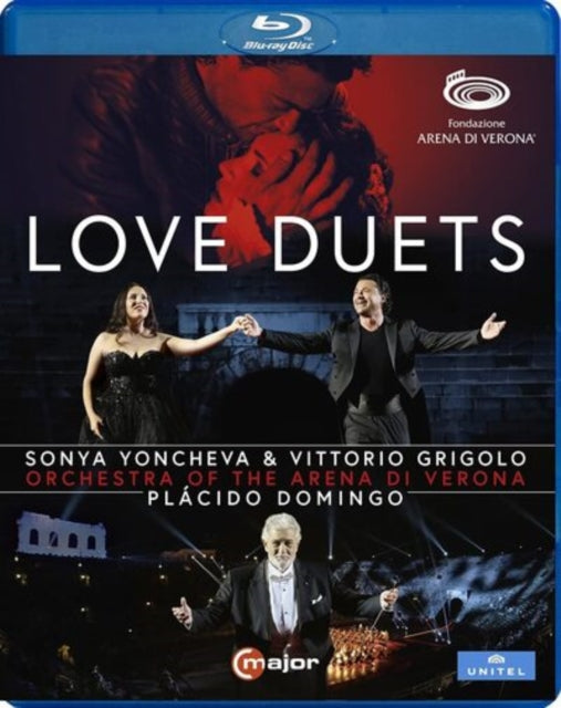 Placido Domingo / Yoncheva Sonya / Vittorio Grigolo / Orchestra Dellarena Di Verona - Love Duets (Blu-ray)
