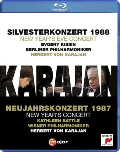 Karajan Herbert Von / Wiener Philharmoniker / Berliner Philharmoniker- Kathleen Battle / Evgeny Kissin - New Years Concert 1987 & New Years Eve Concert 1988 (Blu-ray)