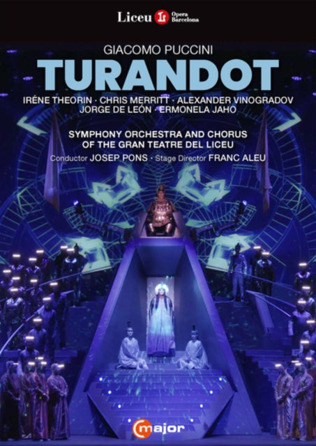 Theorin / Merritt / Vinogradov / Symphony Orchestra Of The Gran Teatre Del Liceu / Josep Pons - Puccini: Turandot (DVD)