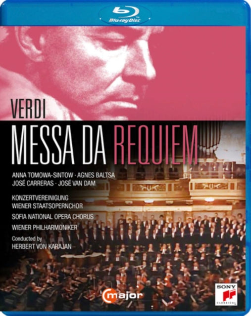 Karajan Herbert Von / Tomowa / Sintow Baltsa Carerras Van Dam Wiener Philharmoniker - Verdi: Messa Da Requiem (Blu-ray)