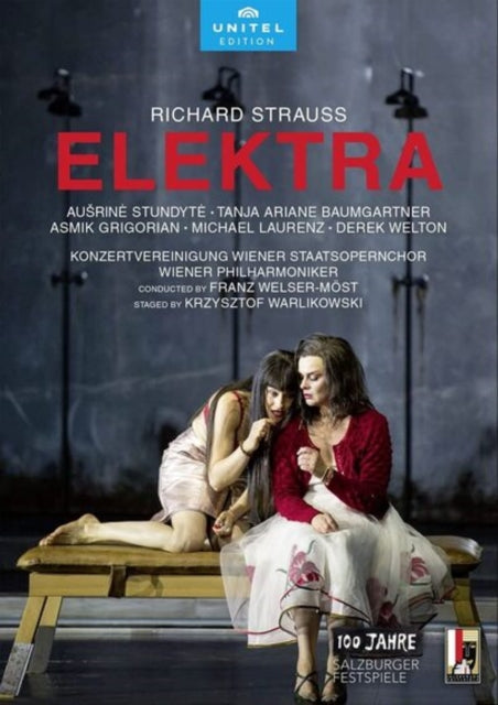 Welser-Moest / Stundyte / Baumgartner / Grigorian / Laurenz / Welton / Wiener Philharmoniker - Strauss: Elektra (DVD)