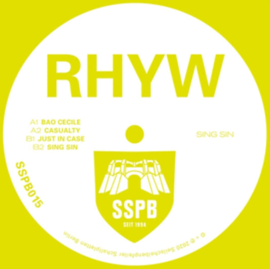 Rhyw - Sing Sin (Limited Edition) (Vinyl Single)
