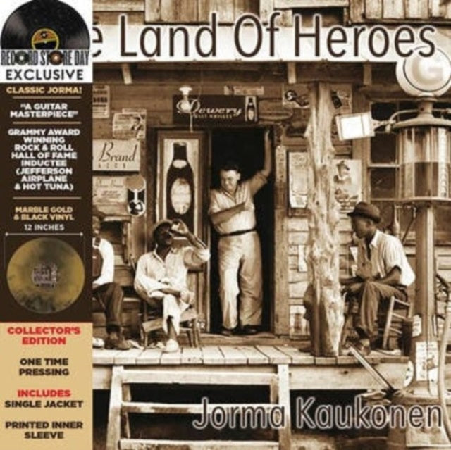 Jorma Kaukonen - The Land Of Heroes (Gold/Black Vinyl) (Rsd 2022) (Vinyl)