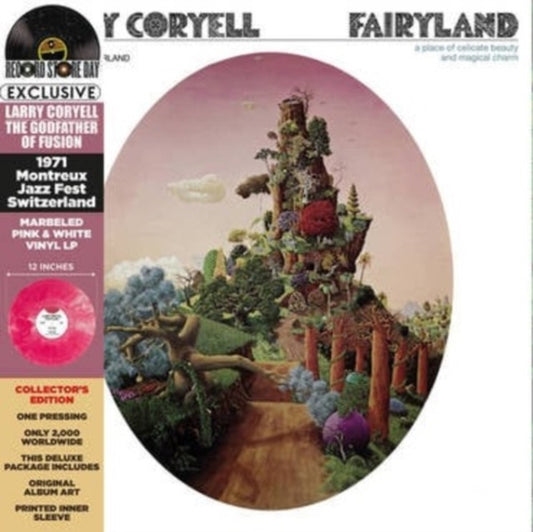 Larry Coryell - Fairyland (Marbeled White/Pink Vinyl) (Vinyl)