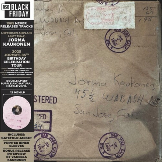 Jorma Kaukonen - Wabash Avenue - Bf 2025 (Purple Polycarbonate Cd) (CD)