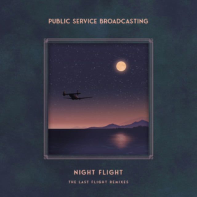 Public Service Broadcasting - Night Flight - The Last Flight Remixes (Midnight Blue Vinyl) (Vinyl)