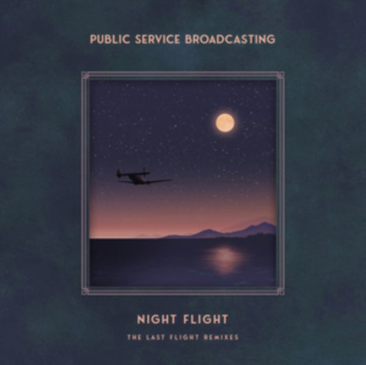 Public Service Broadcasting - Night Flight - The Last Flight Remixes (Midnight Blue Vinyl) (Vinyl)