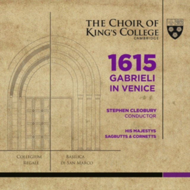 Kings College Chr / Hmsc - 1615 Gabrieli In Venice (SACD)