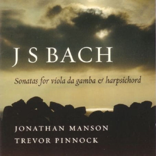 Manson/Pinnock - Js Bach/Sonatas For Viola Da Gamba (CD)
