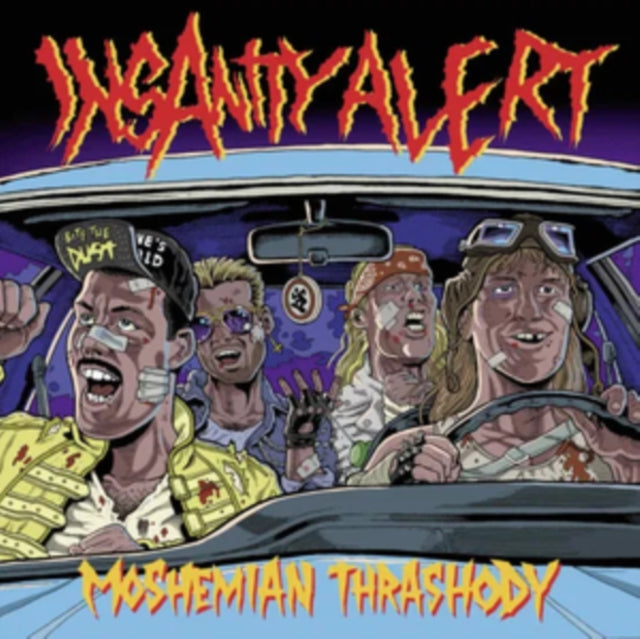 Insanity Alert - Moshemian Thrashody EP (Splatter Vinyl) (Vinyl Single)