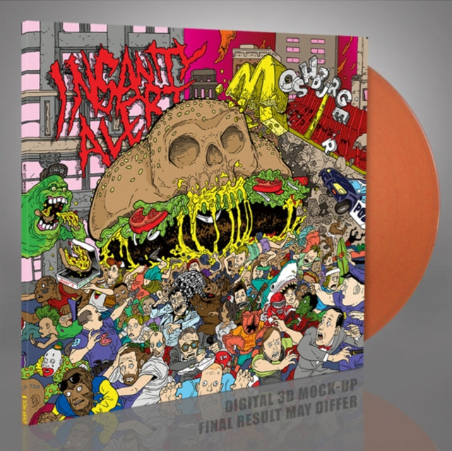 Insanity Alert - Moshburger (Transparent Orange Vinyl) (Vinyl)