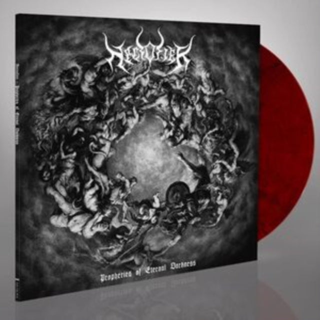 Necrofier - Prophecies Of Eternal Darkness (Transparent Red/Black Marbled Vinyl) (Vinyl)